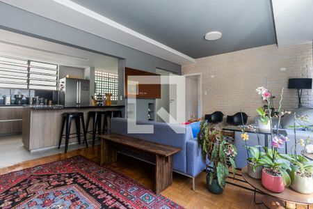 Sala de apartamento à venda com 3 quartos, 137m² em Jardim Paulista, São Paulo