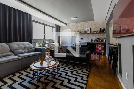 Sala de apartamento à venda com 3 quartos, 137m² em Jardim Paulista, São Paulo
