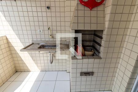 Detalhe da varanda de apartamento para alugar com 3 quartos, 103m² em Guilhermina, Praia Grande