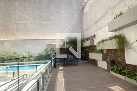 Studio para alugar com 50m², 1 quarto e 1 vagaPiscina