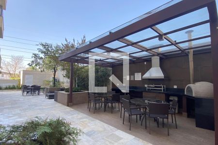 Studio para alugar com 50m², 1 quarto e 1 vagaChurrasqueira