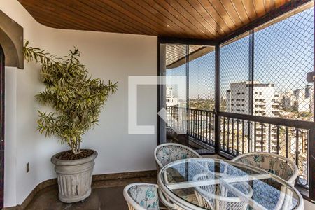Varanda da sala de apartamento à venda com 4 quartos, 445m² em Santa Cecilia, São Paulo