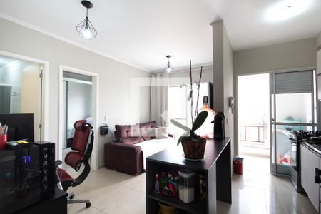 Sala de apartamento à venda com 1 quarto, 34m² em Jaguaribe, Osasco