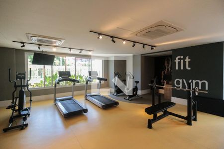 Apartamento para alugar com 41m², 1 quarto e 1 vaga Apartamento para alugar com 41m², 1 quarto e 1 vagaAcademia