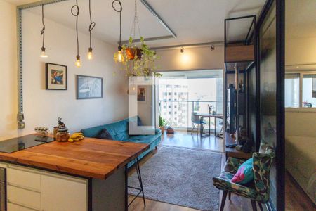Sala de apartamento para alugar com 1 quarto, 41m² em Vila Mariana, São Paulo