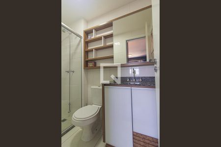 Apartamento para alugar com 59m², 2 quartos e 1 vaga Apartamento para alugar com 59m², 2 quartos e 1 vagaBanheiro do Quarto 2