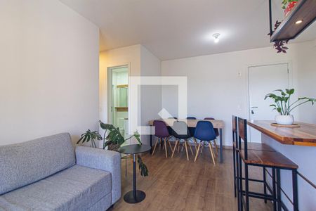 Sala de apartamento para alugar com 2 quartos, 59m² em Tingui, Curitiba