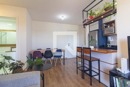 Sala de apartamento para alugar com 2 quartos, 59m² em Tingui, Curitiba