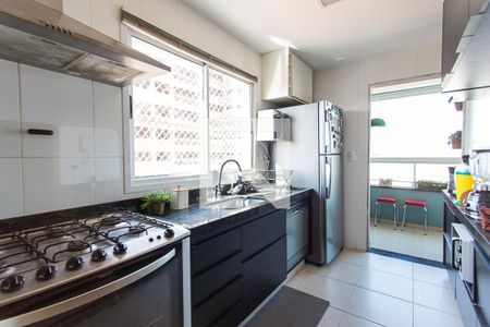 Cozinha de apartamento para alugar com 3 quartos, 95m² em Santa Mônica, Uberlândia
