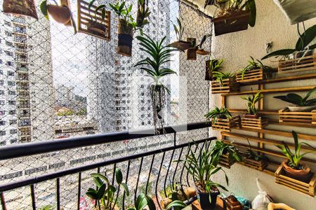 Varanda de apartamento para alugar com 3 quartos, 79m² em Jardim Henriqueta, Taboão da Serra