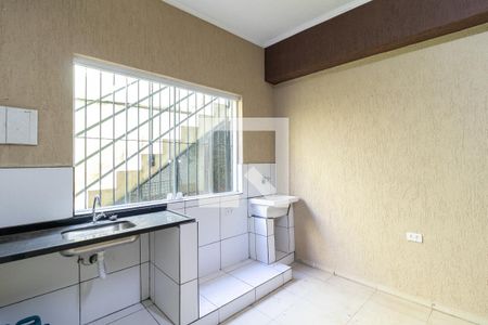 Cozinha e Área de Serviço de casa para alugar com 1 quarto, 30m² em Vila Nova Cachoeirinha, São Paulo