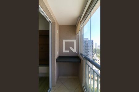 Varanda da Sala de apartamento para alugar com 2 quartos, 50m² em Vila Andrade, São Paulo
