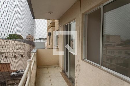 Varanda de apartamento para alugar com 2 quartos, 70m² em Jacutinga, Mesquita