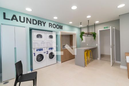 Studio à venda com 25m², 1 quarto e sem vagaLavanderia