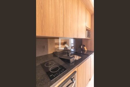 Studio à venda com 25m², 1 quarto e sem vagaCozinha