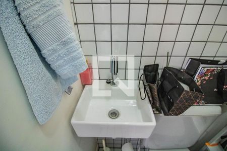 Apartamento para alugar com 58m², 1 quarto e 1 vaga Apartamento para alugar com 58m², 1 quarto e 1 vagaDetalhe lavabo