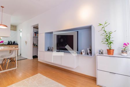 Sala de apartamento à venda com 1 quarto, 58m² em Vila Guarani (z Sul), São Paulo