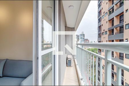 Varanda  de apartamento para alugar com 1 quarto, 31m² em Pinheiros, São Paulo