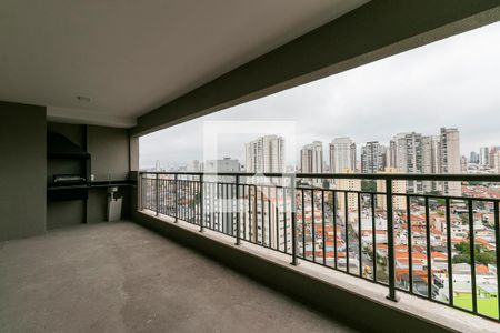 Varanda gourmet de apartamento à venda com 3 quartos, 96m² em Chácara Califórnia, São Paulo
