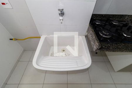 Detalhe - Área de Serviço de apartamento à venda com 1 quarto, 28m² em Brás, São Paulo
