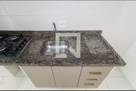 Detalhe - Cozinha de apartamento à venda com 1 quarto, 28m² em Brás, São Paulo