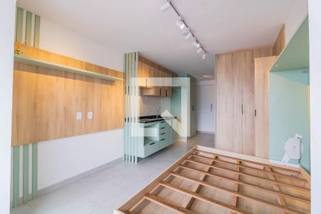 Sala - Quarto de kitnet/studio para alugar com 1 quarto, 35m² em Vila Clementino, São Paulo
