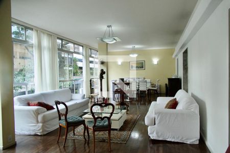 Sala  de apartamento para alugar com 4 quartos, 237m² em Ipanema, Rio de Janeiro