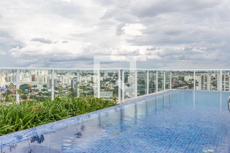 Studio para alugar com 41m², 1 quarto e 1 vagaPiscina