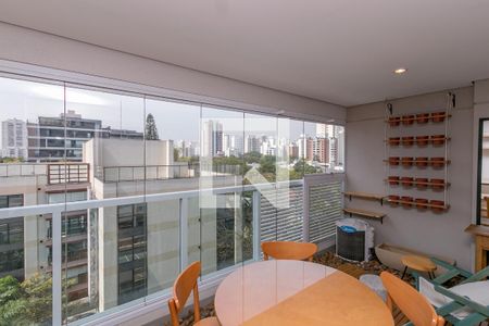 Studio para alugar com 41m², 1 quarto e 1 vagaVaranda