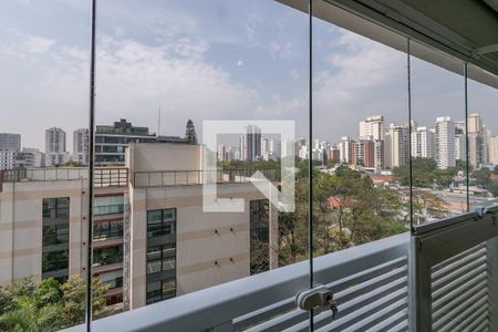 Studio para alugar com 41m², 1 quarto e 1 vagaVaranda