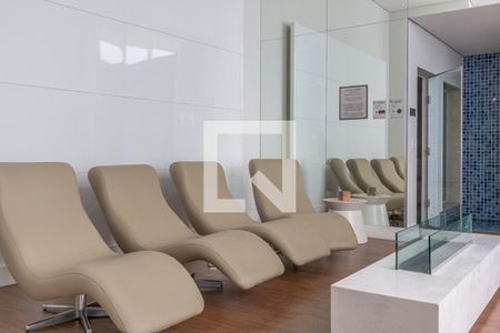 Studio para alugar com 41m², 1 quarto e 1 vagaSauna