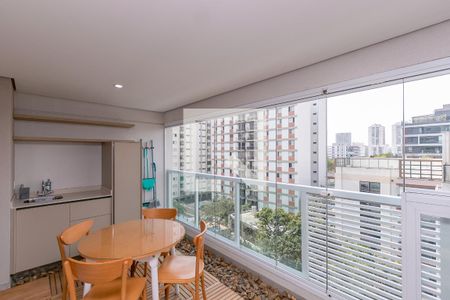 Studio para alugar com 41m², 1 quarto e 1 vagaVaranda