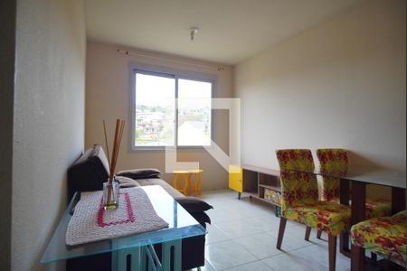 Sala de apartamento à venda com 1 quarto, 46m² em Jardim Carvalho, Porto Alegre