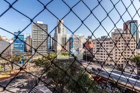 Vista de kitnet/studio para alugar com 1 quarto, 26m² em Campos Elíseos, São Paulo