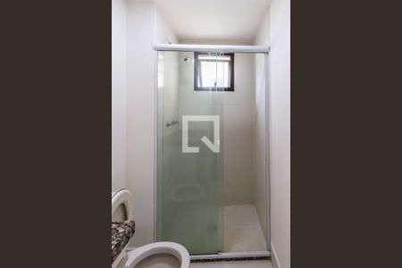 Banheiro de kitnet/studio para alugar com 1 quarto, 26m² em Campos Elíseos, São Paulo