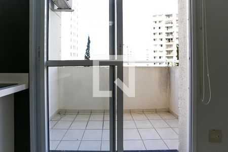 Varanda da Sala de apartamento para alugar com 1 quarto, 50m² em Vila Andrade, São Paulo