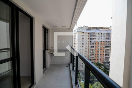 Varanda da Sala de apartamento à venda com 2 quartos, 62m² em Tijuca, Rio de Janeiro
