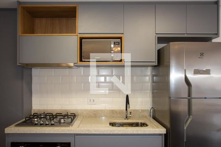 Apartamento à venda com 37m², 1 quarto e 1 vagadetalhe da cozinha