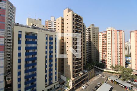 Vista da Sacada da Sala de apartamento à venda com 1 quarto, 62m² em Botafogo, Campinas