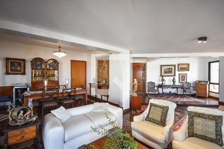 Sala de apartamento à venda com 4 quartos, 285m² em Paraíso do Morumbi, São Paulo