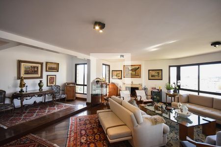 Sala de apartamento à venda com 4 quartos, 285m² em Paraíso do Morumbi, São Paulo