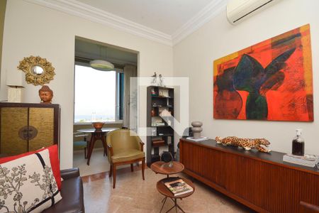 Sala de apartamento para alugar com 1 quarto, 55m² em Glória, Rio de Janeiro