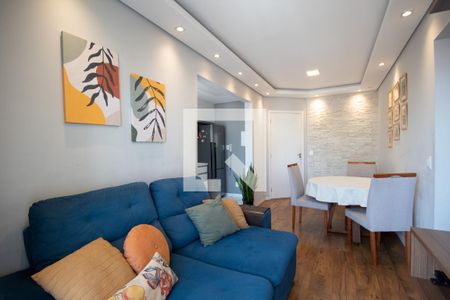 Sala de apartamento para alugar com 3 quartos, 74m² em São Pedro, Osasco