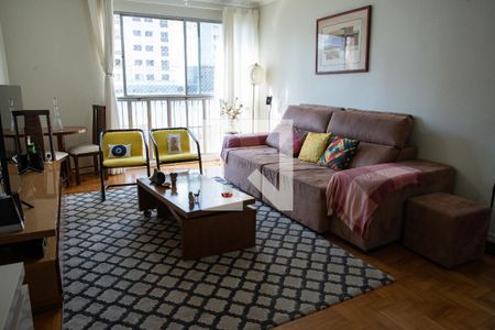 Sala de apartamento à venda com 3 quartos, 130m² em Perdizes, São Paulo