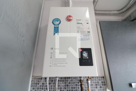 Apartamento para alugar com 43m², 2 quartos e sem vagaCozinha e Área de Serviço - aquecedor