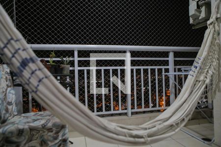 Sacada de apartamento para alugar com 2 quartos, 64m² em Marapé, Santos