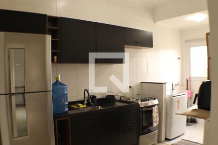 Cozinha de apartamento à venda com 1 quarto, 42m² em Vila Porto, Barueri