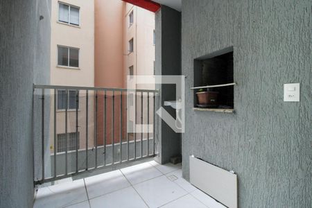 Varanda da Sala  de apartamento à venda com 3 quartos, 63m² em Igara, Canoas