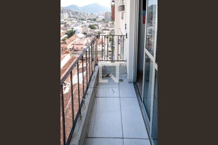Varanda de apartamento à venda com 3 quartos, 74m² em Engenho de Dentro, Rio de Janeiro