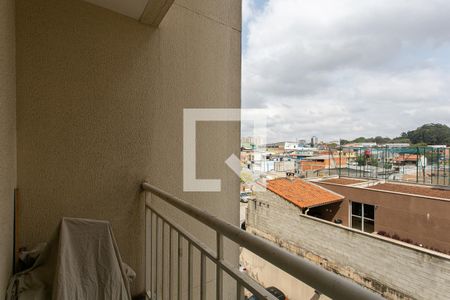 Varanda da Sala de apartamento à venda com 2 quartos, 49m² em Vila Carrão, São Paulo